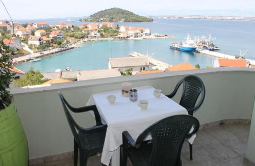 Kali Apartment | Apartment in Kali with sea view, balcony, air conditioning, Wi-Fi (4566-3)