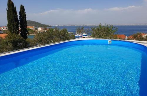 Kali Apartment | Apartment in Kali with Sea View, Balcony, Air Conditioning, Wi-Fi (4566-6)