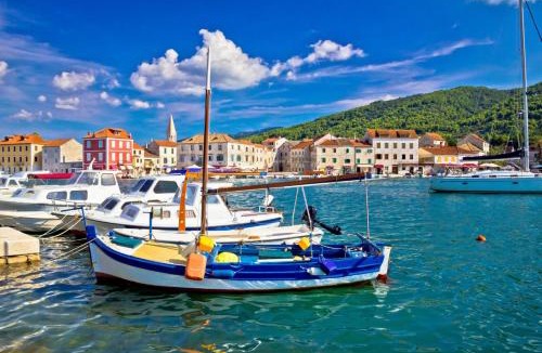 Kustici Apartment | Apartment in Kustici with sea view, terrace, air conditioning, Wi-Fi (4847-2)