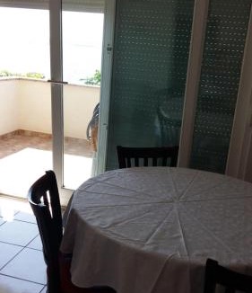 Kustici Apartment | Apartment in Kustici with sea view, balcony, air conditioning, WiFi (3597-1)