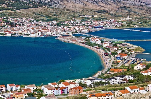 Metajna Apartment | Apartment in Metajna with Balcony, Air condition, WIFI (4890-4)