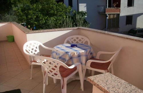 Zadar Apartment | Apartment Ljuba - large terrace