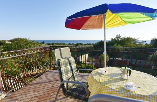 Zambratija Apartment | Apartment Luciana2 with sea view terrace, barbecue, Wi-Fi, parking space