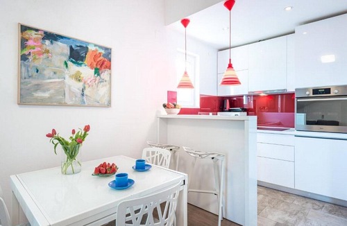 Babin Kuk Apartment | Apartments Meri & Karla - Two Bedroom Apartment with Balcony and Sea View