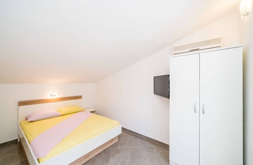 Kupari House | Apartments & Rooms Barišić - Double Room with Balcony and Garden View