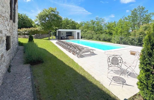 Groznjan Villa | Aquileia Residence # 5 - peaceful, private garden, large pool, close to Grožnjan