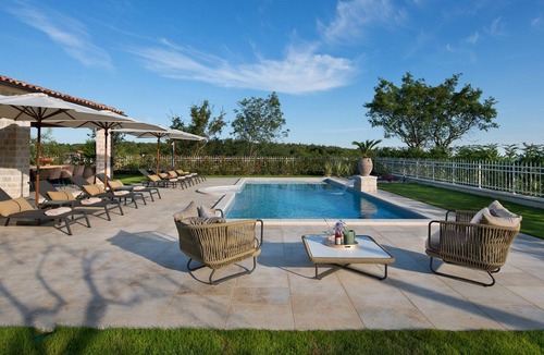 Korenici Villa | Beautiful luxury villa with private sports & ECO resort, Istria, Croatia