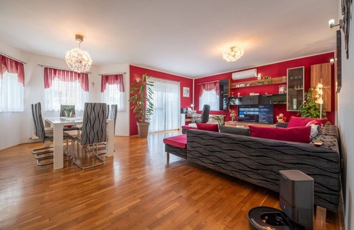 Municipality of Krizevci House | Beautiful private villa with A/C, private pool, WIFI, TV, terrace, pets allowed and panoramic view