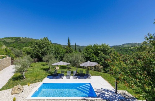 Sveti Bartol Villa | Beautiful private villa for 6 people with A/C, private pool, WIFI, TV, terrace and panoramic view