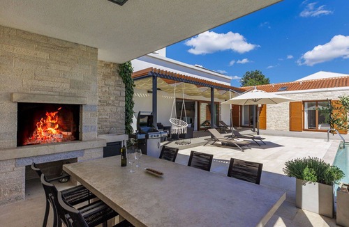 Sveti Petar u Sumi Villa | Beautiful private villa for 7 people with A/C, WIFI, private pool, TV, terrace and pets allowed