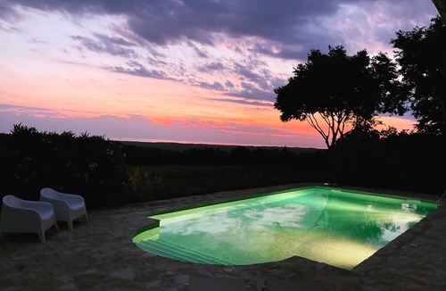 Vizinada Villa | Beautiful stone villa with private pool and sea view