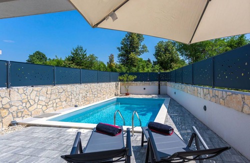 Bogovici House | Beautiful villa for 6 guests with A/C, private pool, WIFI, TV, terrace and pets allowed