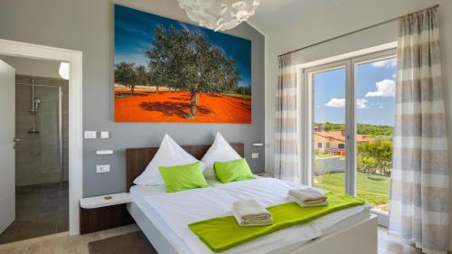 Vrh Lasici Villa | Beautiful Villa Marika with pool in Vizinada
