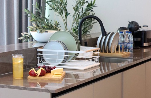 Business Bay Apartment | Chic 1B by Dubai Canal | Marasi Drive w/Pool, Gym