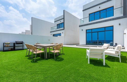 Sharm Villa | Contemporary 4BR Villa with Assistant & Driver Rooms, Gulf Views, BBQ and Outdoor Lounge