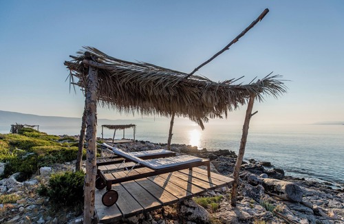 Cove Basina (Jelsa) RV Rental | Cozy glamping tent in Hvar island with sea view