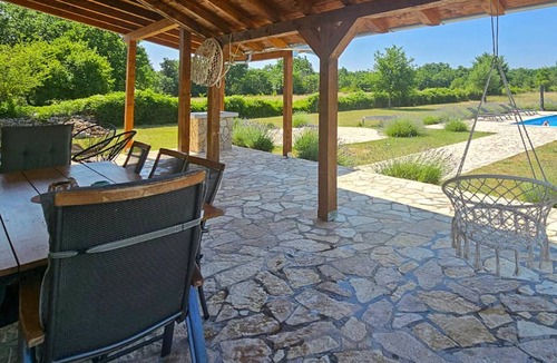 Ervenik House | Cozy home in Ervenik with private swimming pool, can be inside or outside