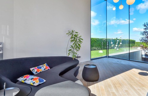 Klostar Ivanic House | Designer house with appealing architecture for stylish vacations.