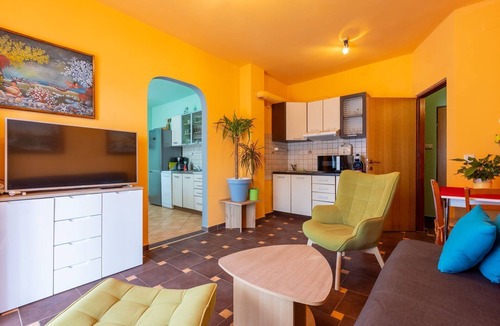 Grizane House | Dog-friendly holiday home with playground, private pool, table football, charcoal barbecue