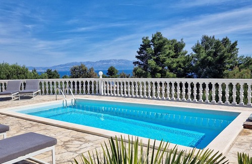 Stomorska Villa | DREAM VILLA island Solta Croatia/Split with OWN POOL & SEA VIEW.