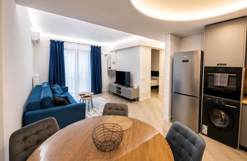 Pipera Apartment | Elegant 2-Bedroom Apartment with Open Living Area