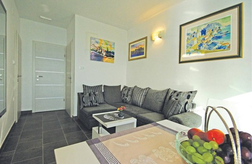 Drasnice Apartment | Excellent location directly on the sea and on a pebble beach makes this beautifully furnished apartm