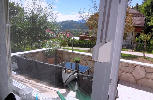 Moste Apartment | Fully Equipped Modern Apartment With A Balcony, Terrace and Garden