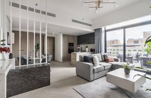 Jumeirah Village Circle Apartment | Guestready - Grey Pearl with Big Balcony