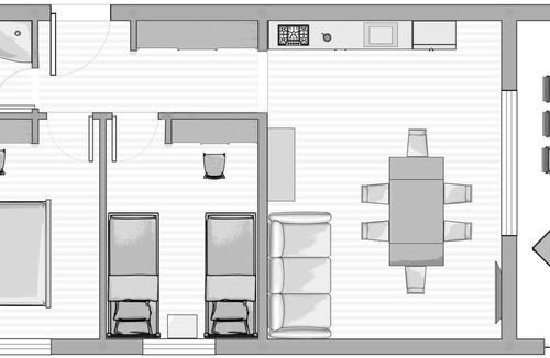 Okrug Gornji Apartment | Holiday apartment only 50 m from the beach