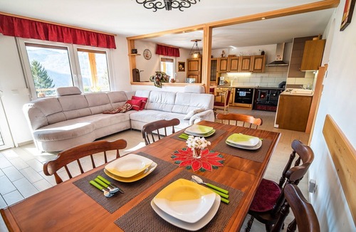 Tolmin House | Holiday Home Slap with Sauna and BBQ Two Bedroom Holiday Home
