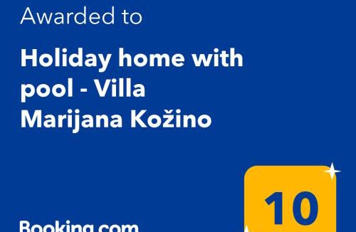 Kozino Villa | Holiday home with pool - Villa Marijana Kožino