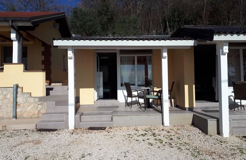 Tribanj Apartment | Home with terrace situated near the beach