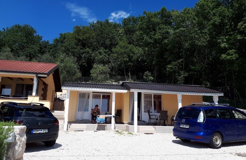 Tribanj Apartment | Home with terrace situated near the beach