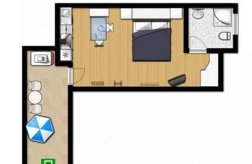 Bili brig Apartment | "Levant Ventus Makarska" by Interhome