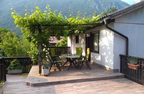 Kobarid House | Lovely 2-bedroom house with big trace&views on mountain Krn in charming Kobarid