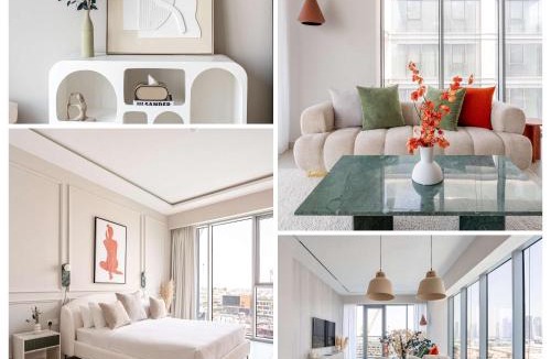 Al Safa Apartment | Luxury 3BR & Maid - Canal View - Near Downtown
