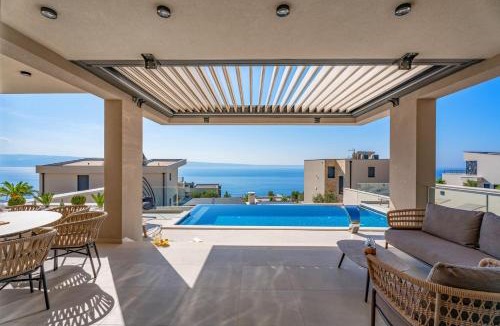 Podstrana Villa | Luxury 5-bedroom villa Princess Korina with heated pool, pool table, sauna, a hot-tub