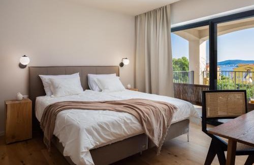 Biograd na Moru Villa | Luxury Home with Heated Pool, Sauna & Cinema I 150 m from Beach