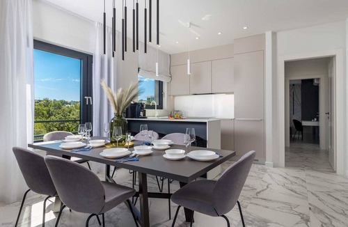 Zidarici Apartment | Luxury Penthouse Apartment with Whirlpool, Terrace and Stunning Sea View