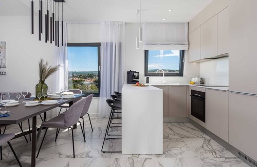 Zidarici Apartment | Luxury Penthouse Apartment with Whirlpool, Terrace and Stunning Sea View