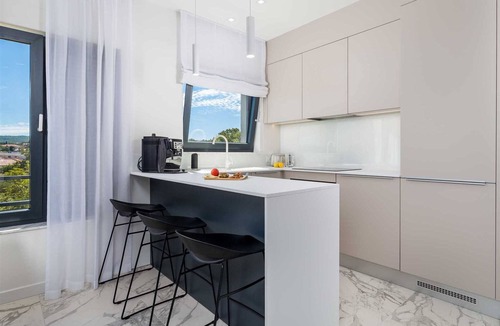 Zidarici Apartment | Luxury Penthouse Apartment with Whirlpool, Terrace and Stunning Sea View