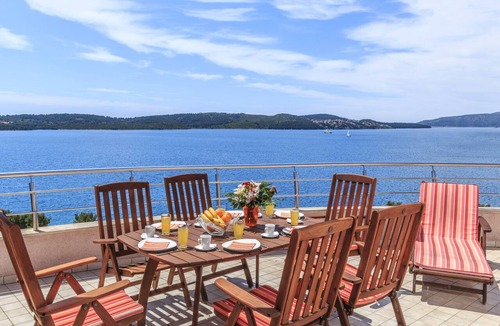 Trogir Apartment | Luxury Penthouse with sea views and fabulous terrace