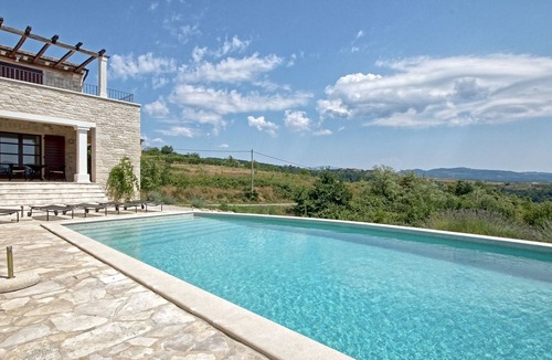 Sveti Bartol Villa | Luxury stone villa with large private pool and garden and beautiful scenic views