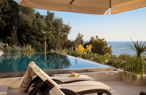 Postup Villa | Luxury & Unique Villa Bevel House with sea view, panoramic view, family, quiet area, stylish, bbg