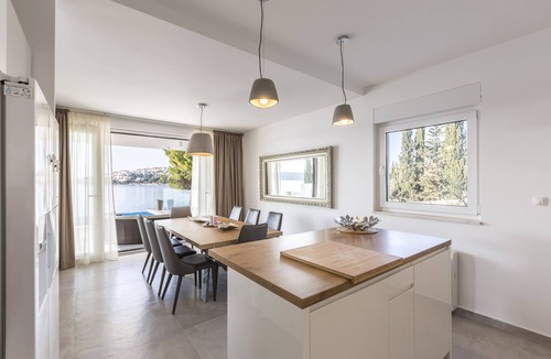 Dvornica Villa | "LUXURY VILLA Flore" first row to the sea