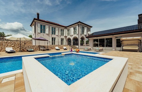 Podbablje Villa | Luxury villa La Perla with heated pool