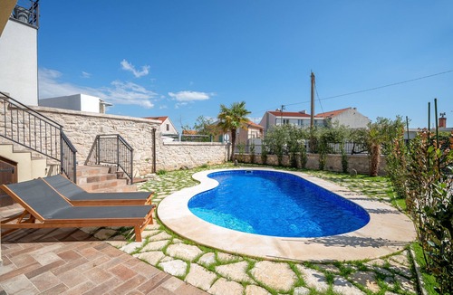 Vodice Villa | Luxury Villa Nomad in center of Vodice, enjoy a private pool and unique design