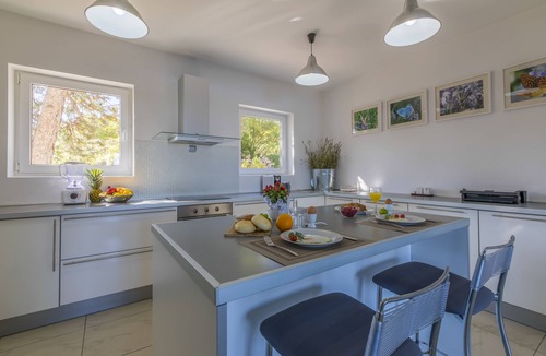 Vrbnik Villa | Luxury Villa Vrbnik - Krk - pool, tennis, pets, sea view, whirlpool & concierge