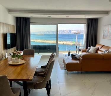 Klenovica Apartment | Marina Vista Escape, lux seaview 3 bedrooms Penthouse