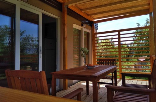 Klenovica House | Mobile home with air conditioning and pool